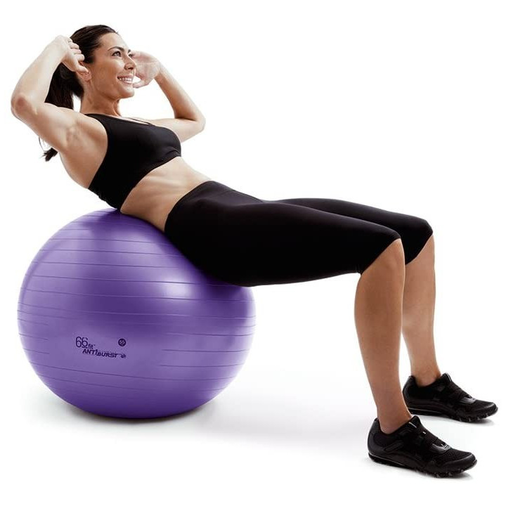 Ballon de gym - 55cm - violet