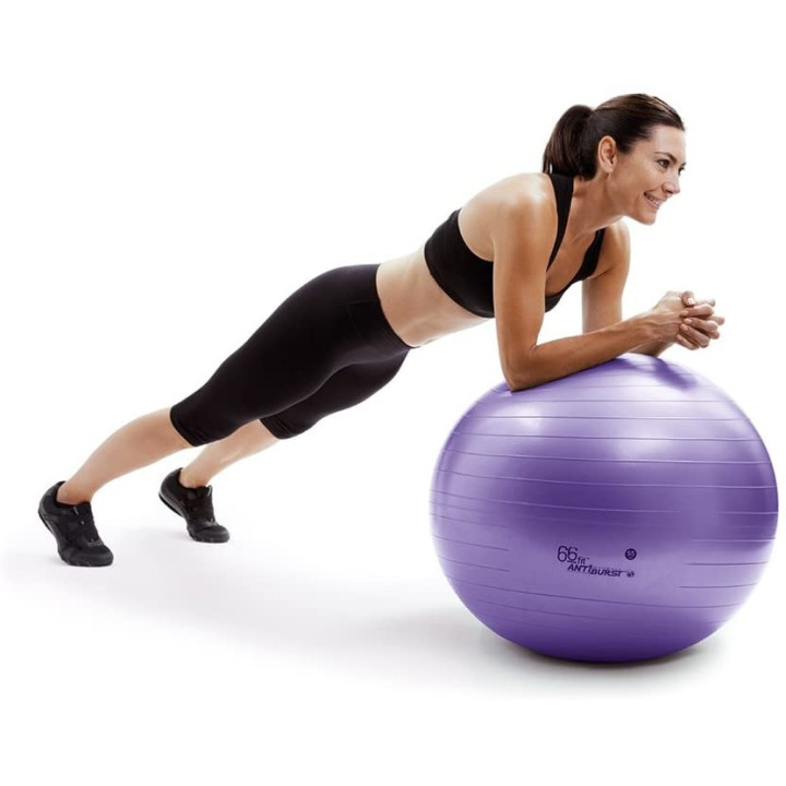 Ballon de gym - 55cm - violet