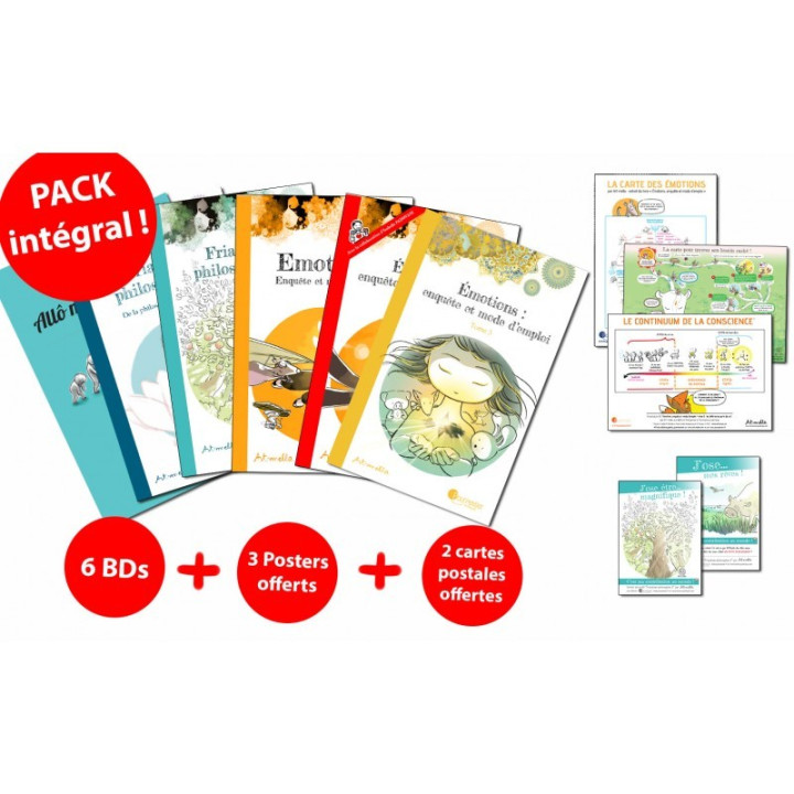 PACK Intégral des 6 BDs d'Artmella