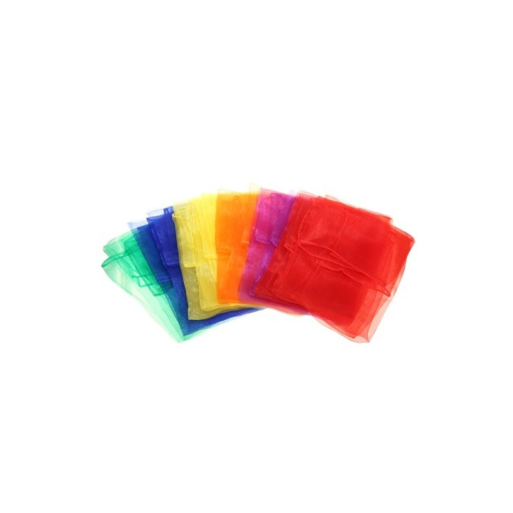 12 foulards de jonglage