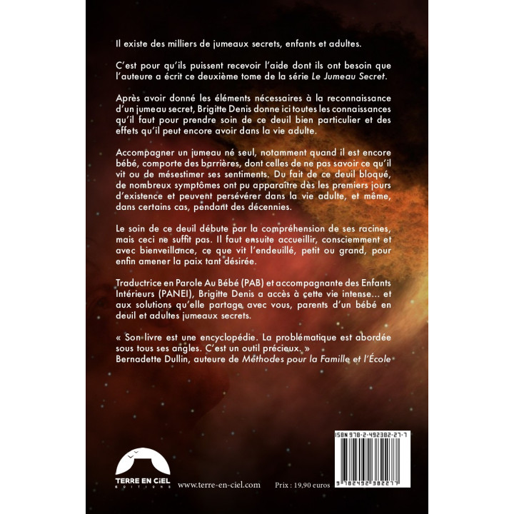 Livre - Le jumeau secret 2 - Brigitte Denis (Tome 2)