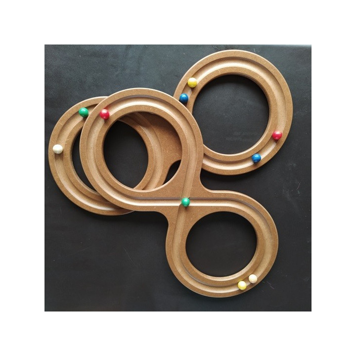 8 en bois MDF (Recto-Verso)