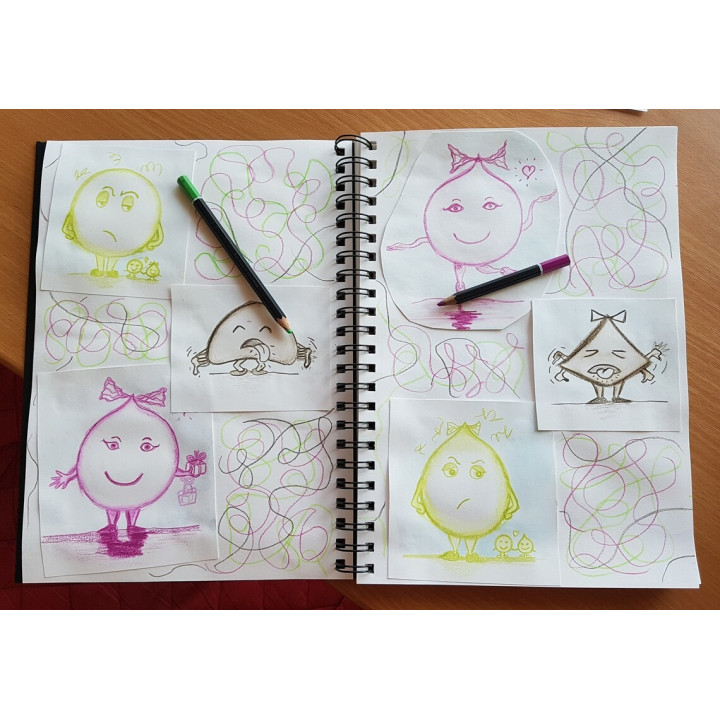 copy of La roue des émotions - Enfant