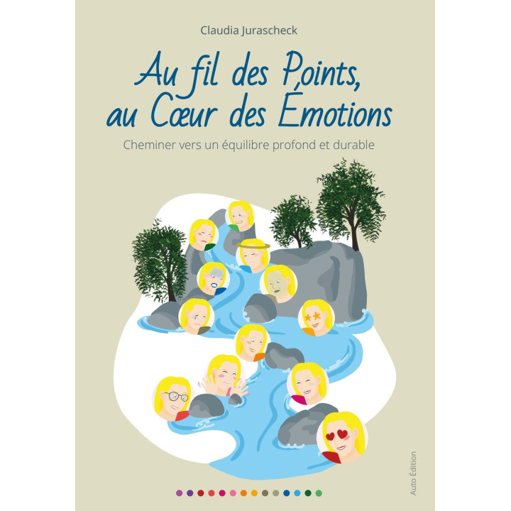 Livre Au fil des points au cœur des émotions - Claudia JURASCHECK