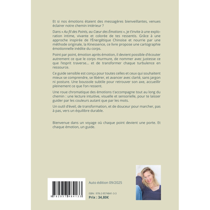 Livre Au fil des points au cœur des émotions - Claudia JURASCHECK
