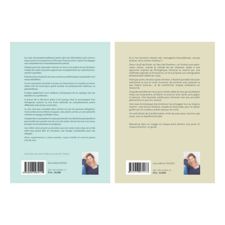 Pack 2 livres de Claudia JURASCHECK (Corps et Points Liés - Au Fil des Points)