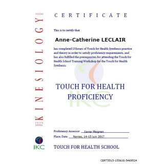 Code Certificat IKC TFH Proficiency (réussite examen)