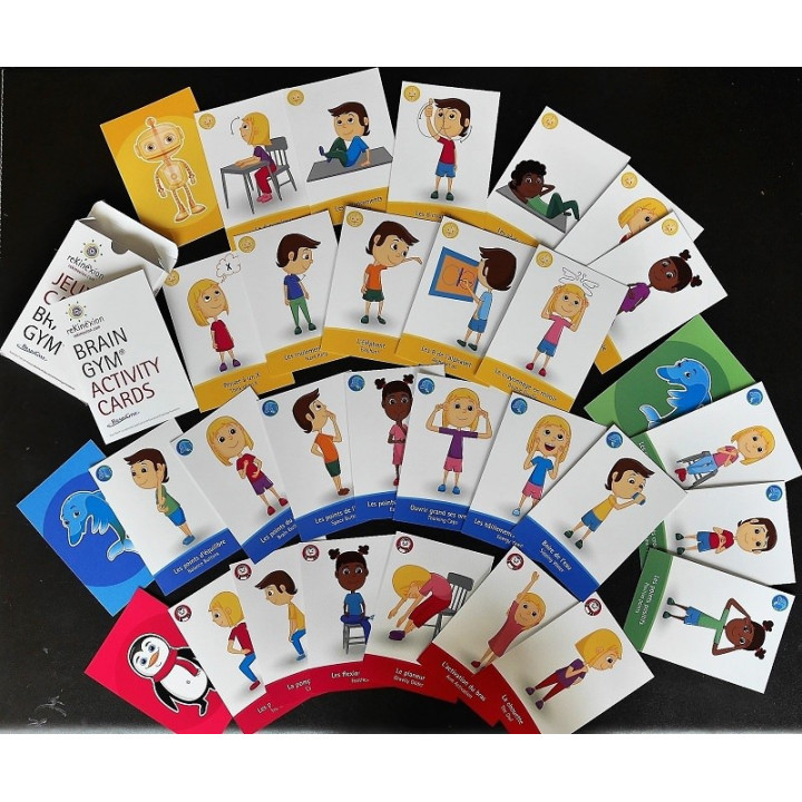 Jeu de cartes de Brain Gym