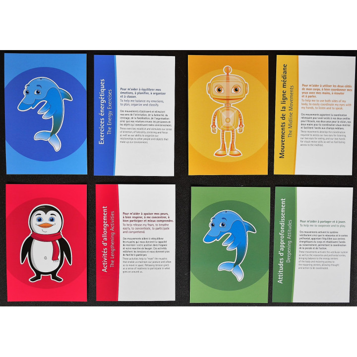 Jeu de cartes de Brain Gym