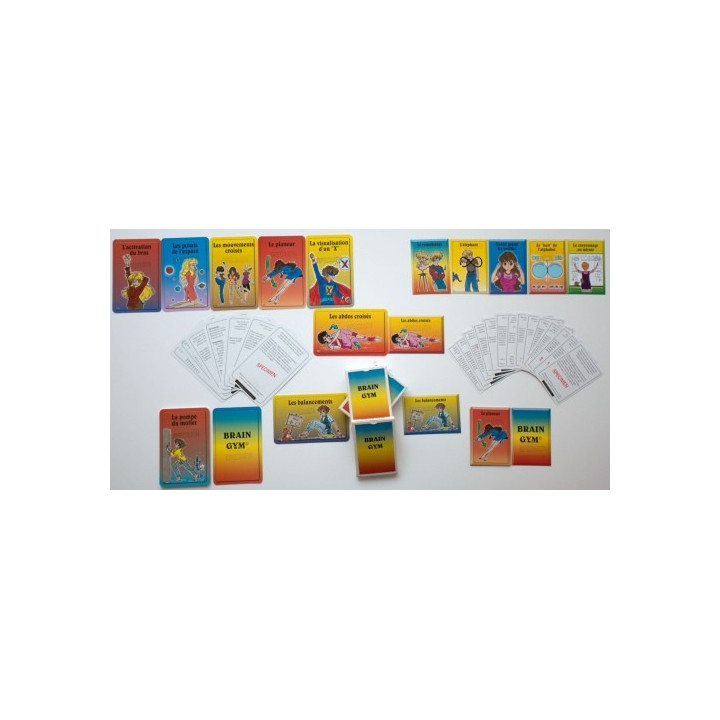Jeu de cartes de Brain Gym