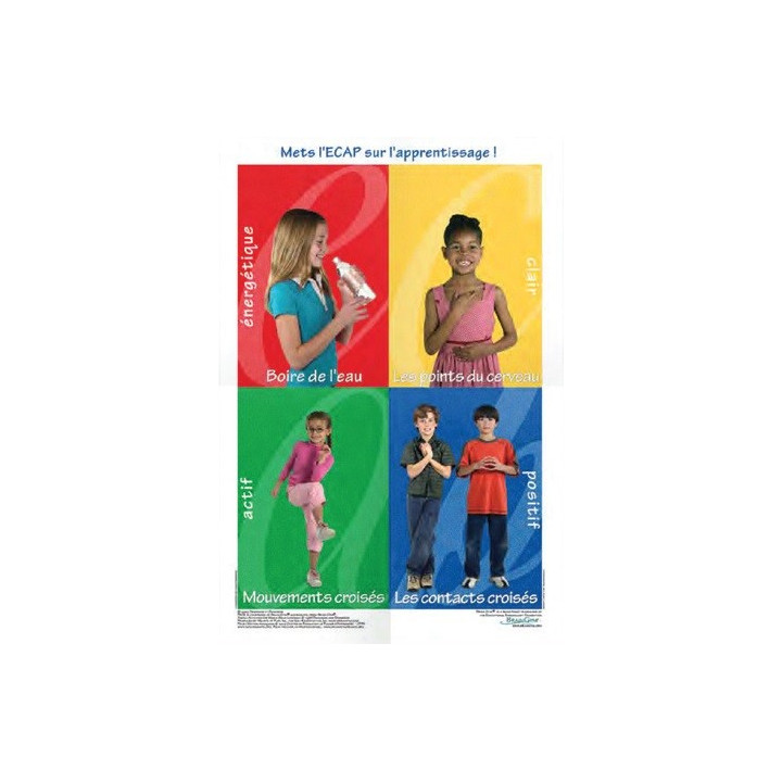 Poster Brain Gym Enfant ECAP