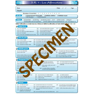 Bloc A4 - Affirmations Stress Release 1 (recto)