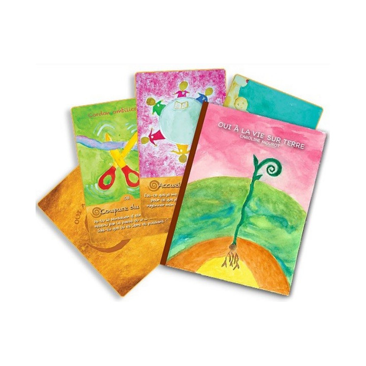 Coffret + livre "Oui à la vie sur Terre" Caroline MOUROT