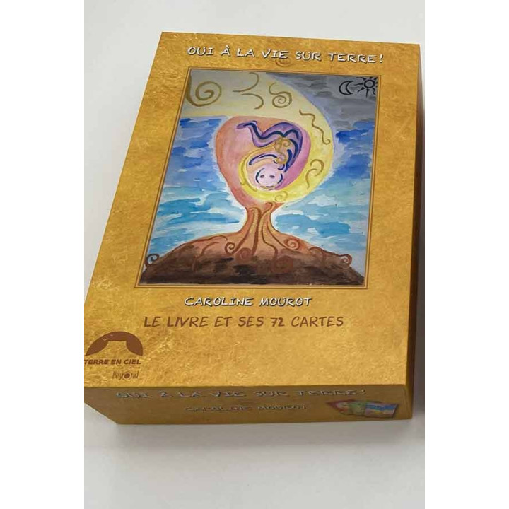 Coffret + livre "Oui à la vie sur Terre" Caroline MOUROT