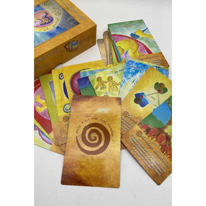 Coffret + livre "Oui à la vie sur Terre" Caroline MOUROT