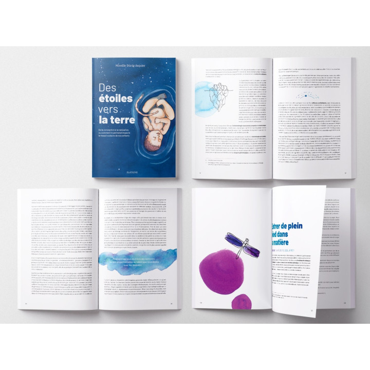 Livre "Des étoiles vers la Terre" de Mireille Dürig-Jaquier