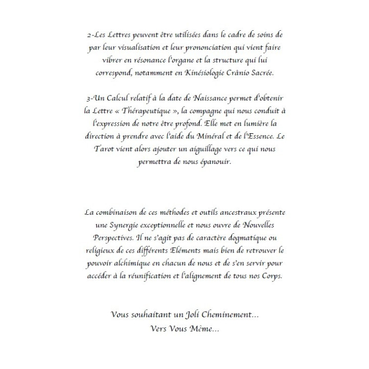 Jeu de cartes Lettres Hébraïques