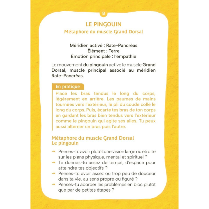 Jeu de cartes La Santé par le Toucher