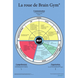 Poster La Roue de Brain Gym