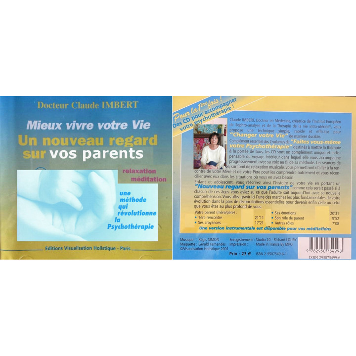 CD (mp3) - Un nouveau regard sur vos parents - Claude Imbert