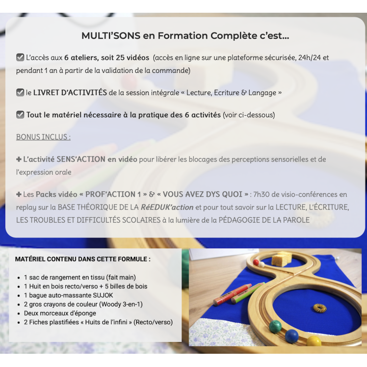 Parcours 2 - Lecture, Ecriture et Langage