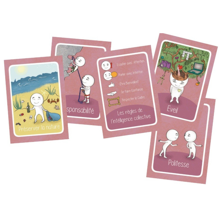 Jeu de cartes - L'horizon des valeurs