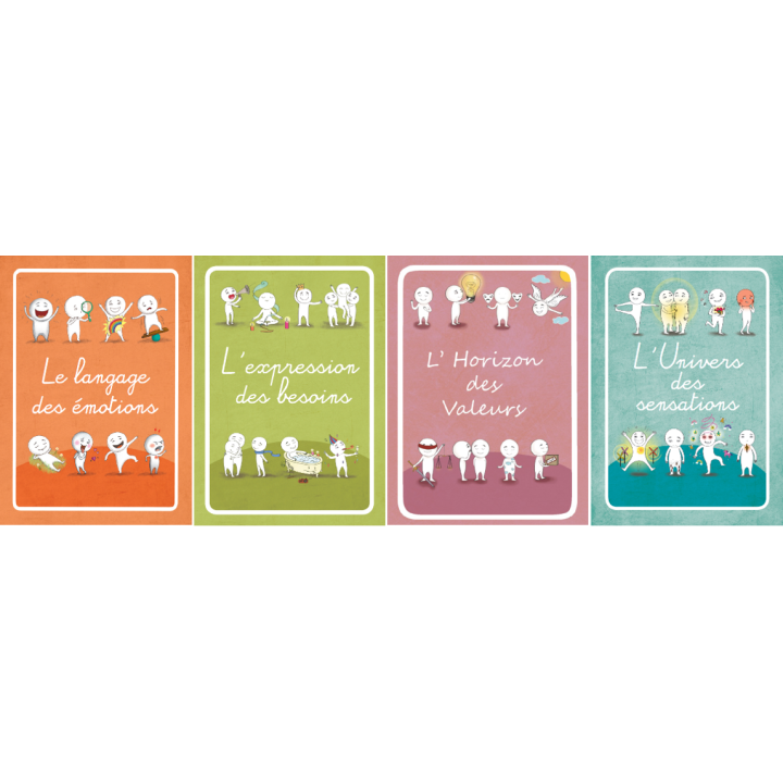 Pack 3 Jeux Emotions-Besoins-Sensations
