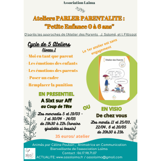 Ateliers Parler Parentalité Ado