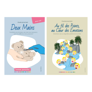 Pack 2 livres de Claudia JURASCHECK (Deux Mains - Au fil des points)
