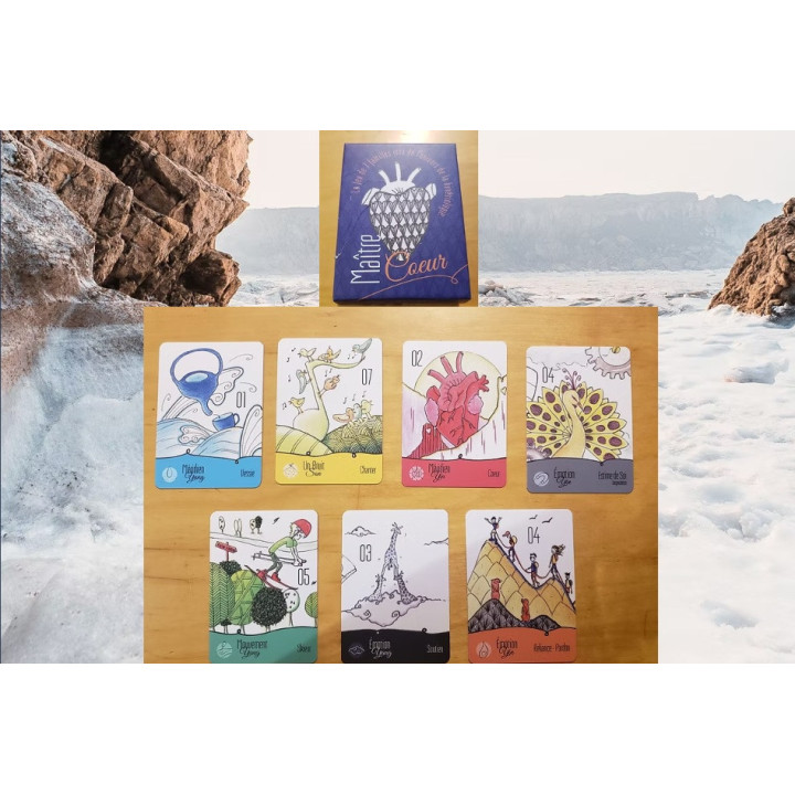 Oracle 7 familles Maître Cœur (Kinésiologie)