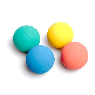 4 balles rebondissantes pour jonglage au sol