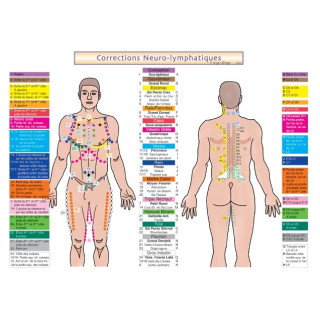Fiche A4 des 14 tests musculaires du TFH 1 dans l'ordre de la roue