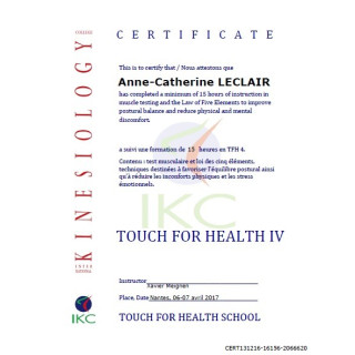 Code Certificat IKC TFH 4