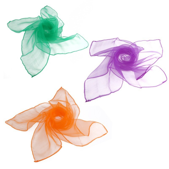 12 foulards de jonglage