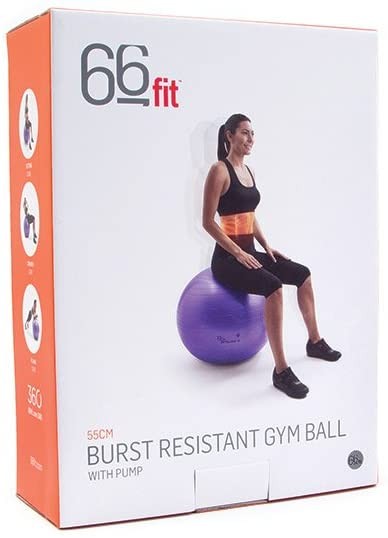 Ballon de gym - 55cm - violet
