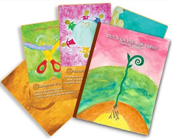 Coffret + livre "Oui à la vie sur Terre" Caroline MOUROT