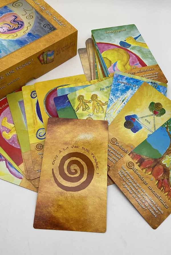 Coffret + livre "Oui à la vie sur Terre" Caroline MOUROT