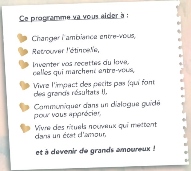 Relovez-vous en 12 rituels pour (re)tomber amoureux !