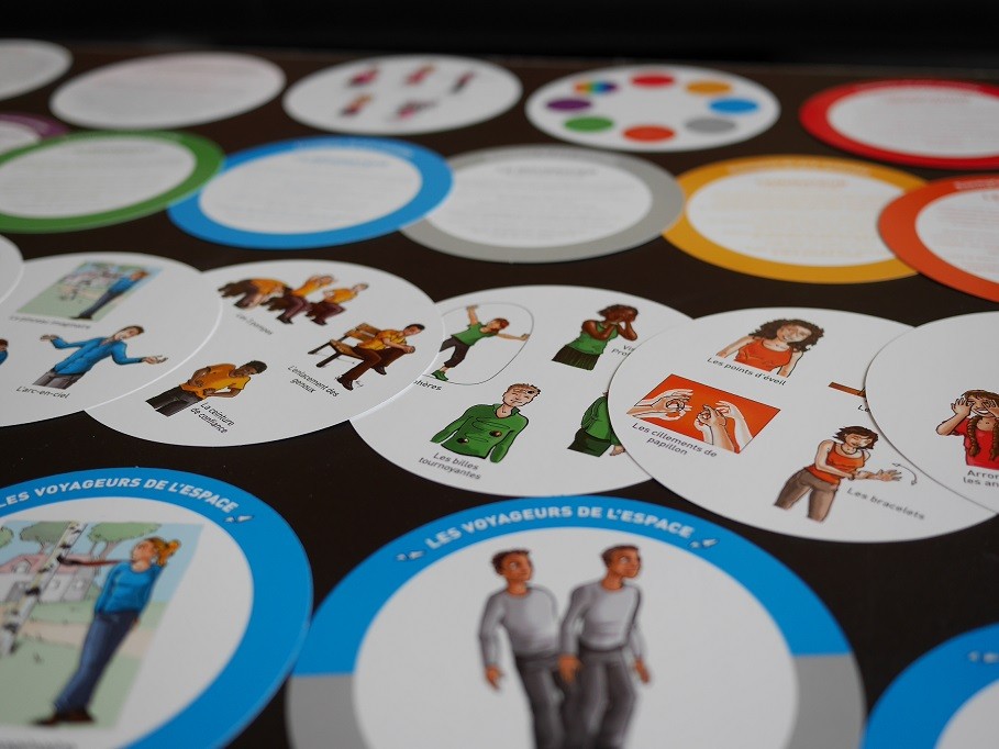 Jeu de cartes Vision Gym