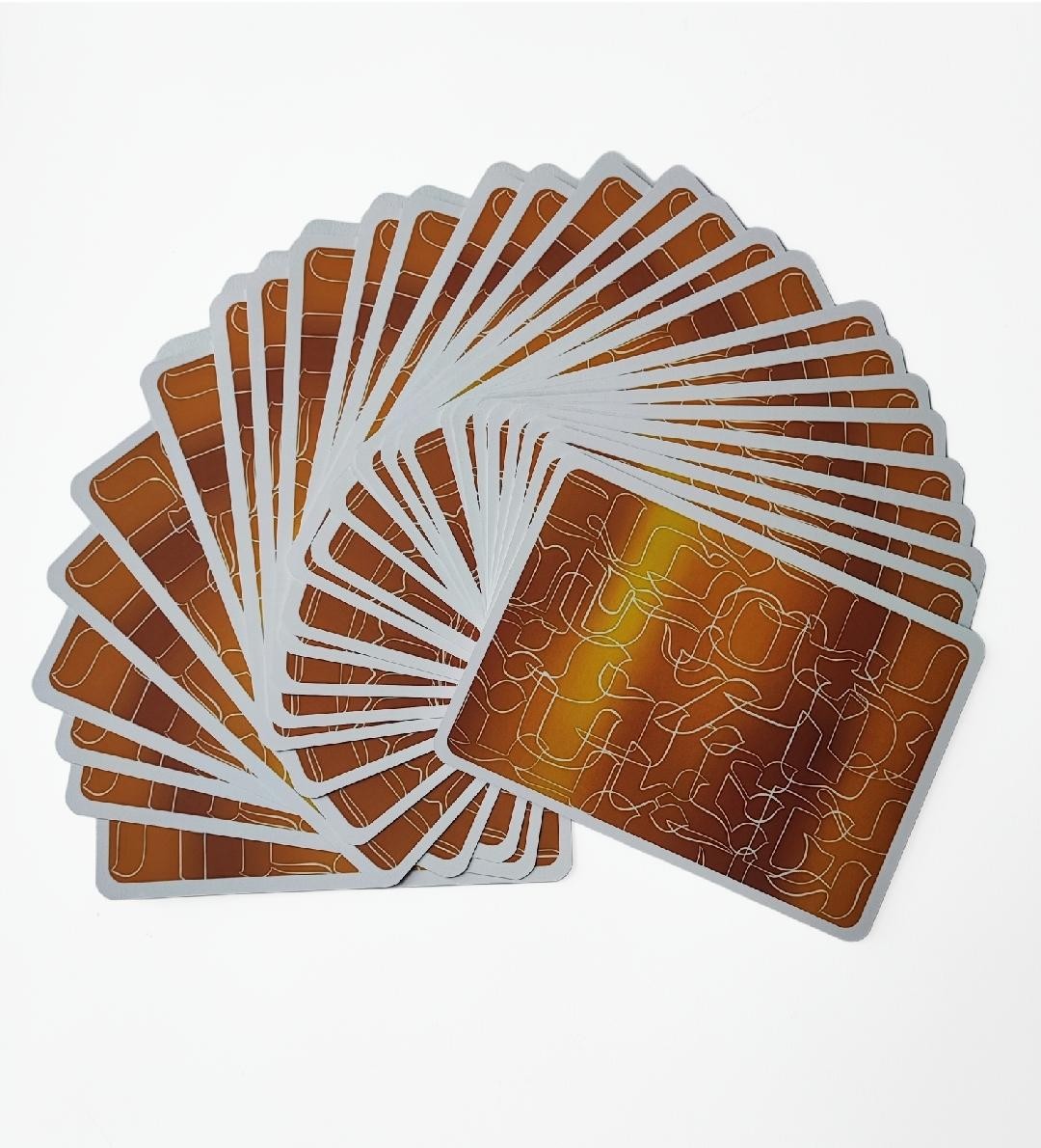 Jeu de cartes Lettres Hébraïques en couleur