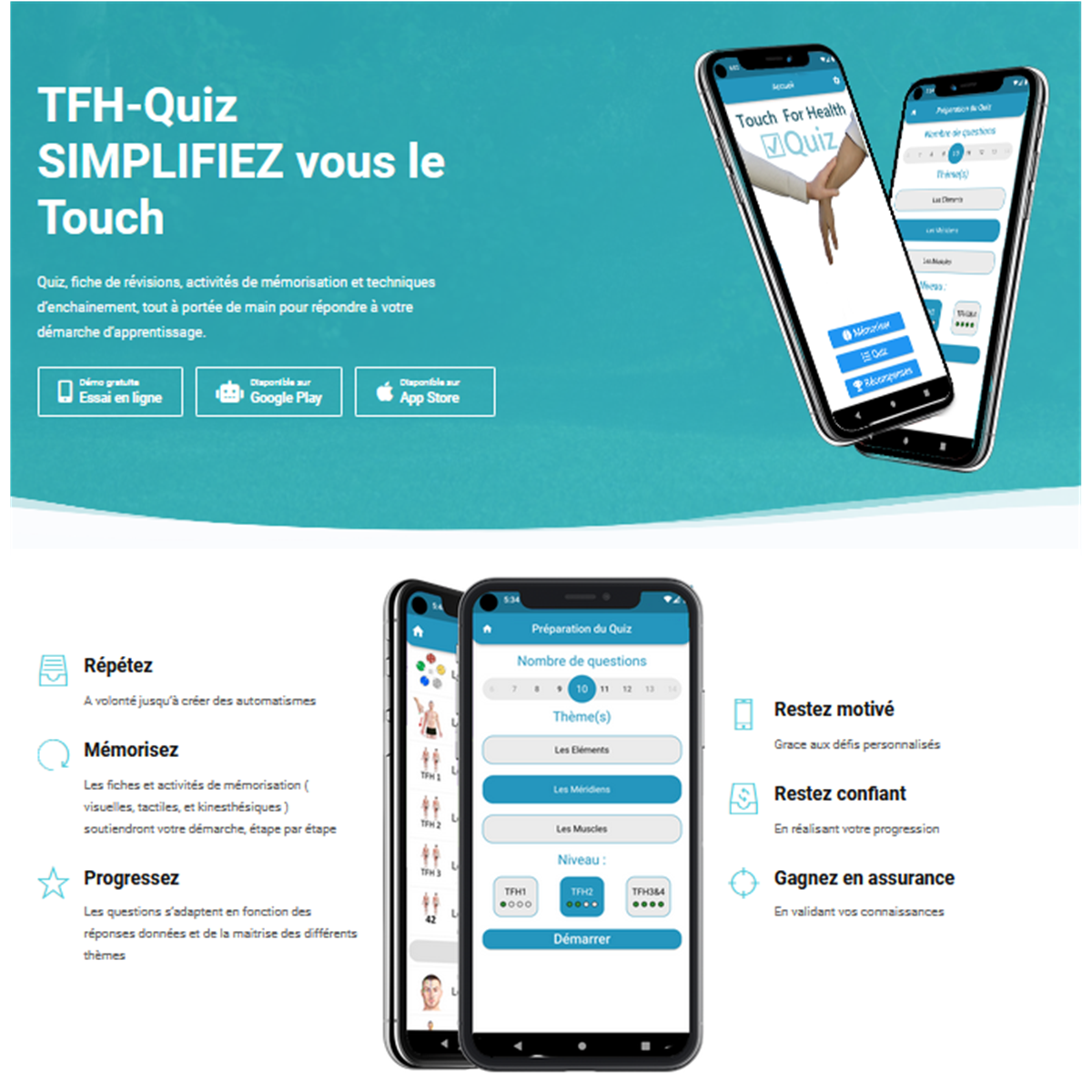 Application TFH Quiz