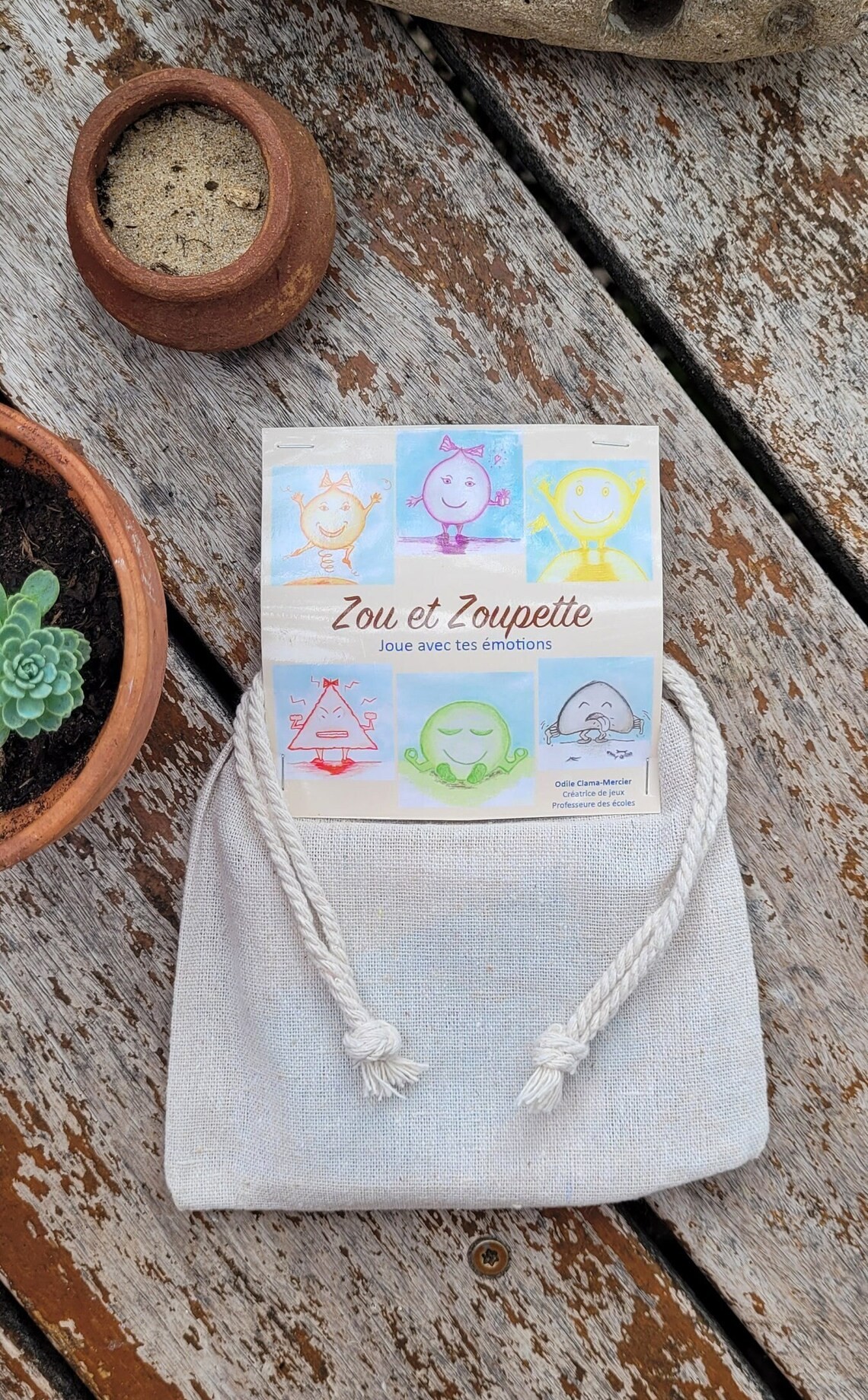 Jeu de cartes Zou et Zoupette