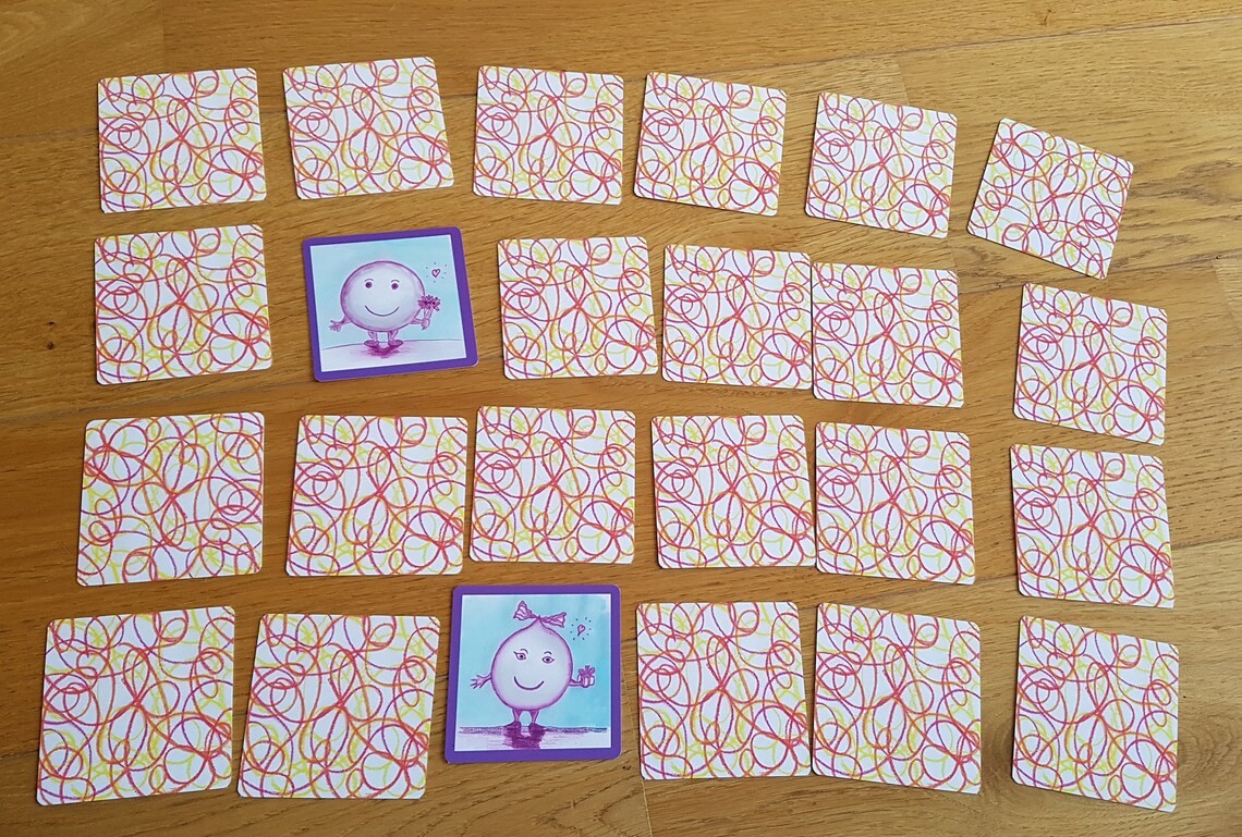 Jeu de cartes Zou et Zoupette