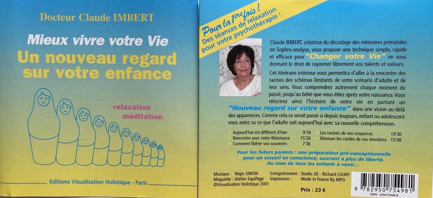 CD (mp3) - Un nouveau regard sur votre enfance - Claude Imbert