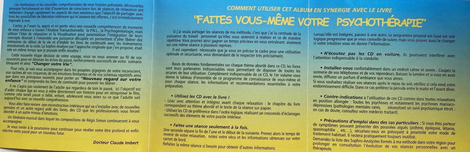 CD (mp3) - Un nouveau regard sur votre enfance - Claude Imbert