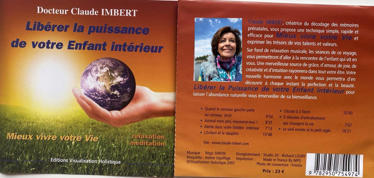 CD (mp3) - Libérer la puissance de votre enfant intérieur - Claude Imbert