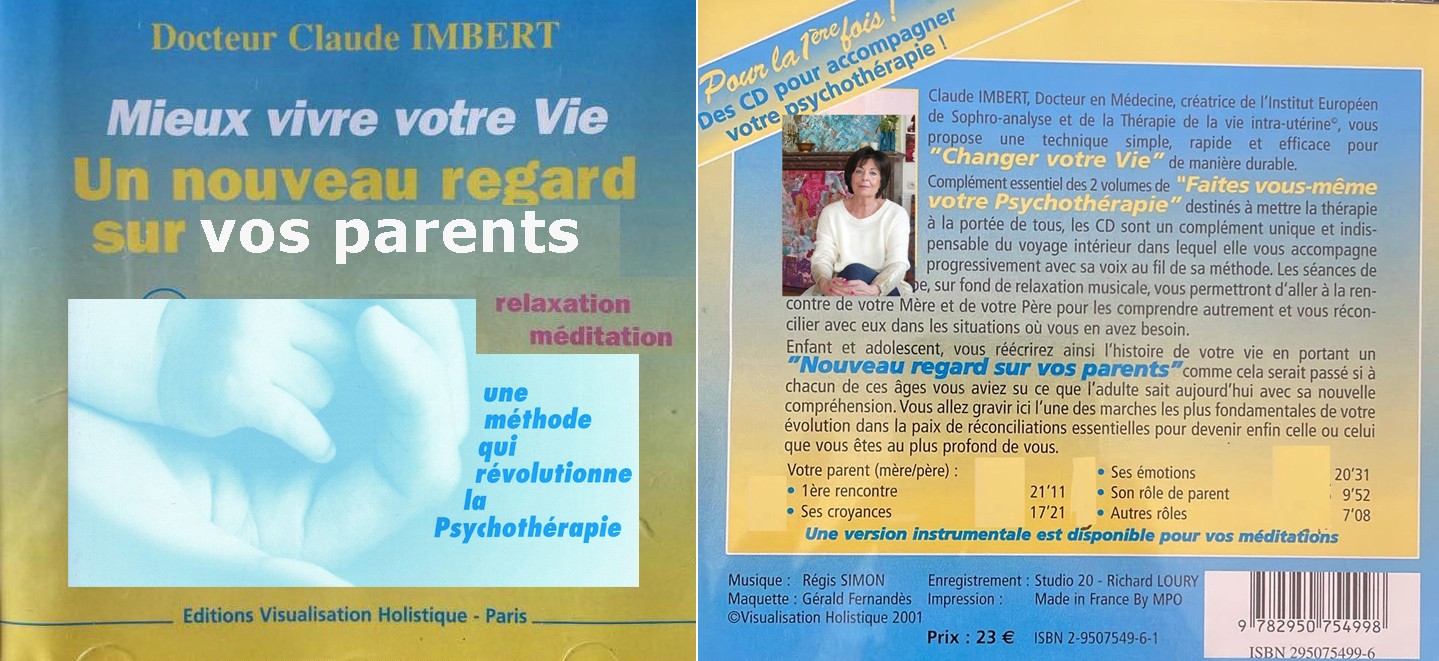 CD (mp3) - Un nouveau regard sur vos parents - Claude Imbert