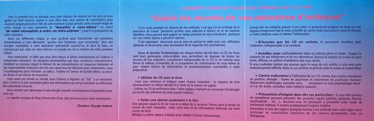 CD (mp3) - Renaître - Votre naissance et l'arbre de votre généalogie - Claude Imbert