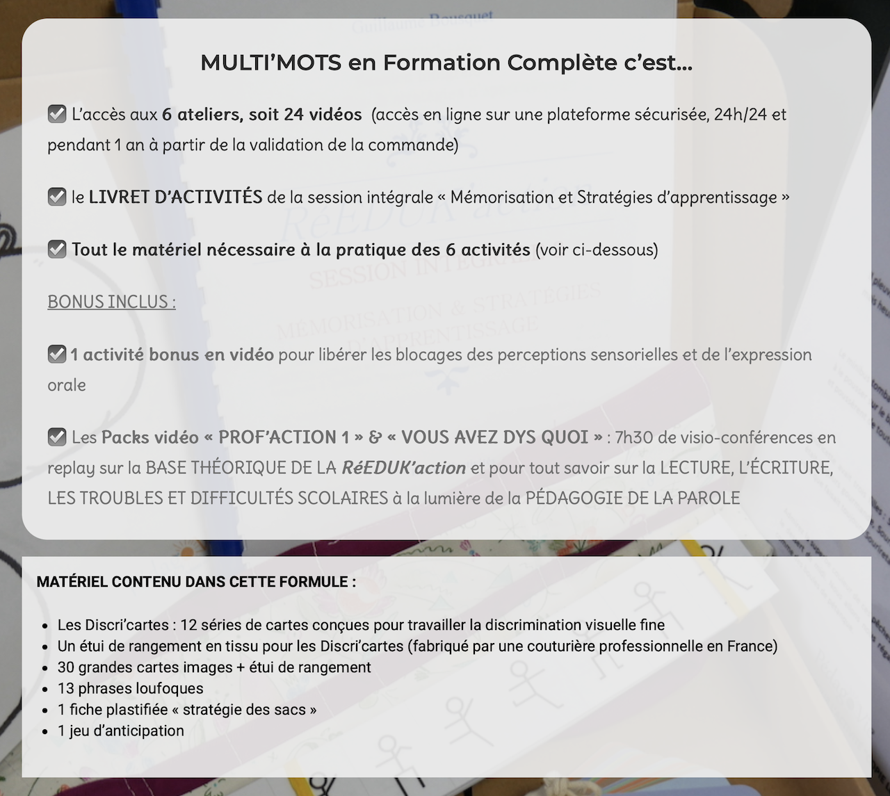 MULTI'MOTS - RéEDUK'action