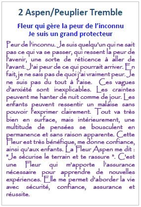 Cartes des Fleurs de Bach